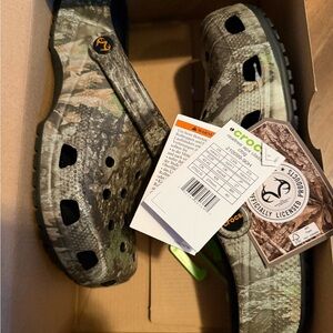 CROCS Woodland Camo Clogs